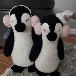 NWT Plush Penguin Couple Pink